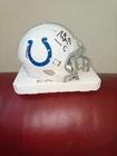 PEYTON MANNING SIGNED INDIANAPOLIS COLTS MINI HELMET BECKETT BAS