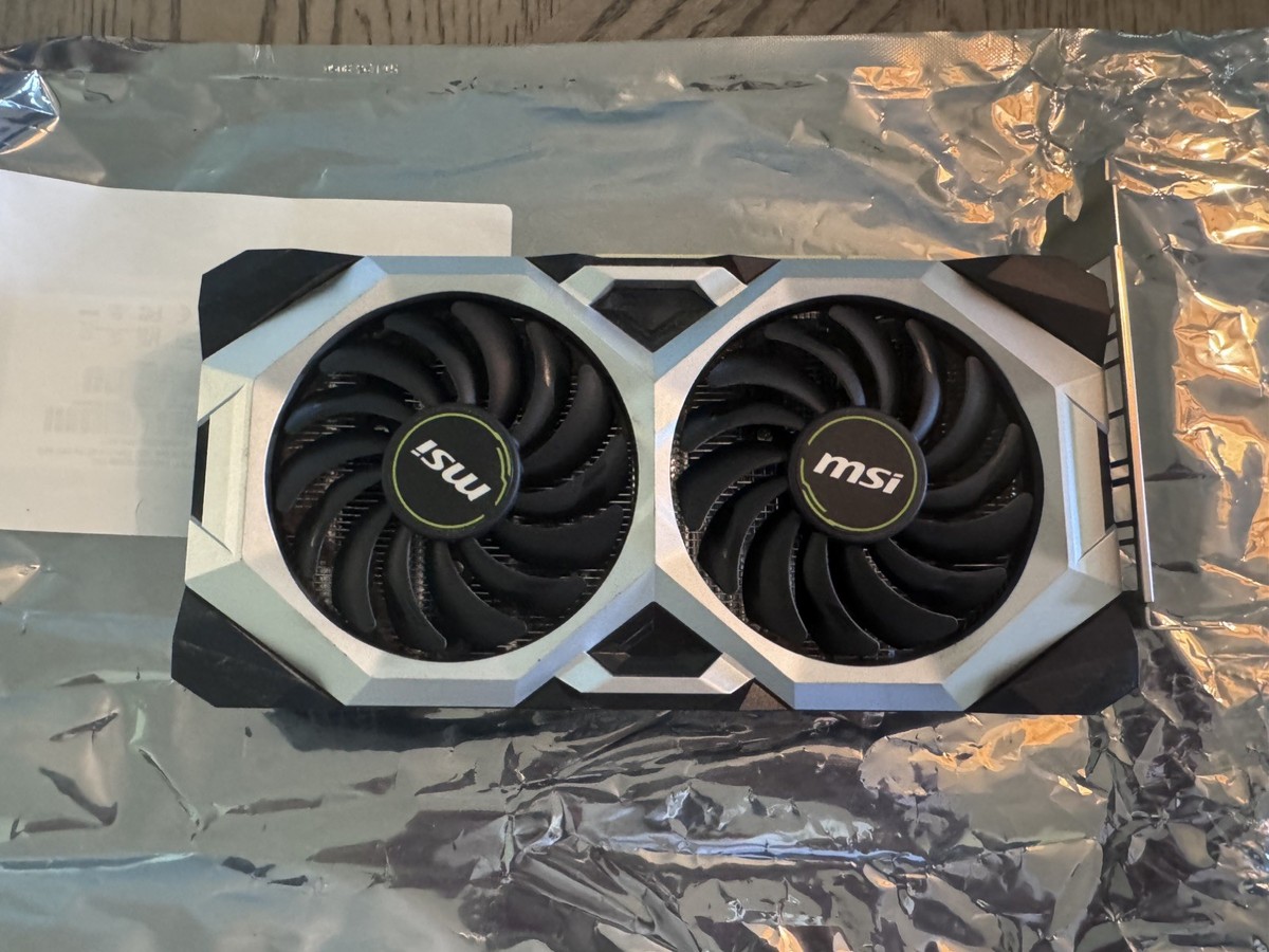 Graphics Card Rtx 2070 Ventus Gp 8g MSI NVidia Geforce RTX 2070