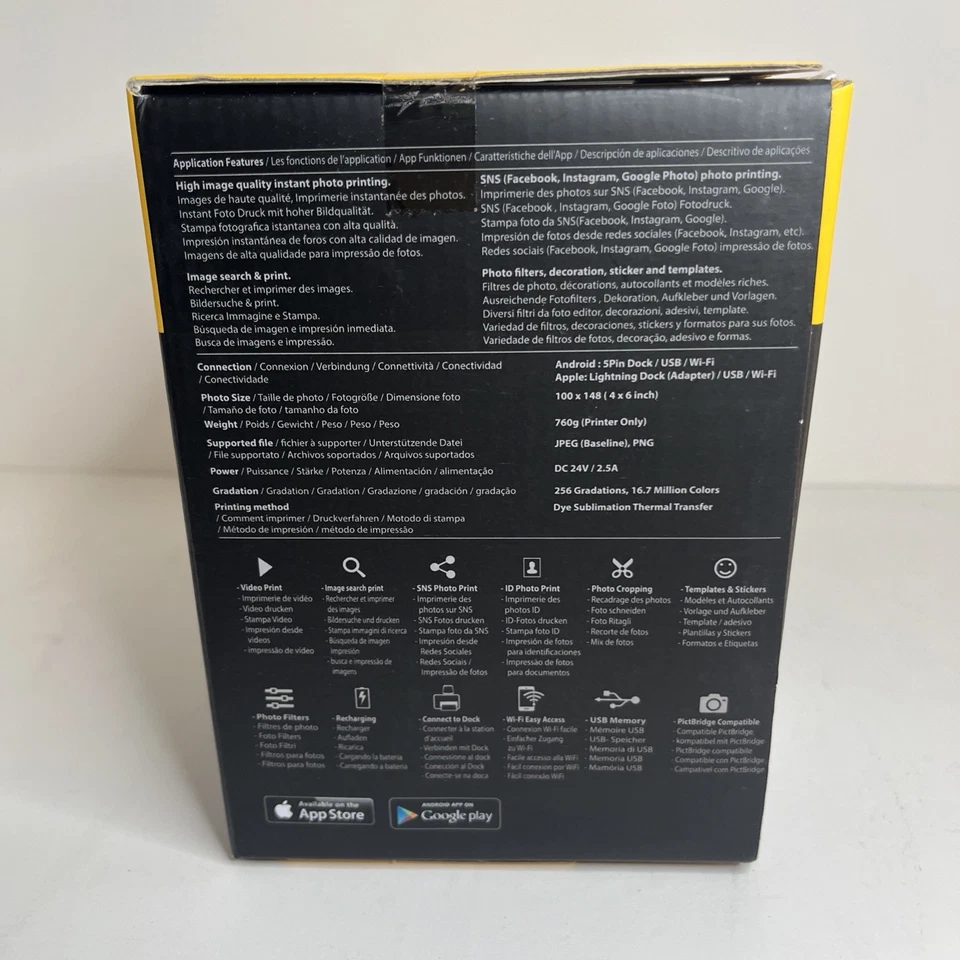 Kodak Photo Printer Dock PD450W with Wifi - Brand New - Image 2 of 4