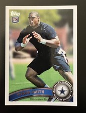 2011🔥Tyron Smith🔥Topps Rookie #69 Dallas Cowboys Future HOFer (RC)