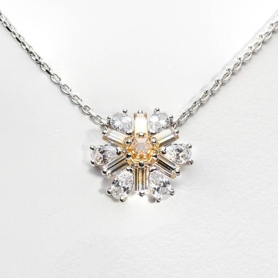 Swarovski Women's Idyllia Yellow Crystal Necklace 5679939