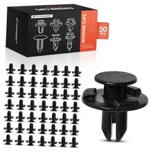 PCS Nylon Bumper  Fender Retainer Clips Push Pin Fastener 50