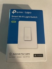 TP-Link Tapo Smart Light Switch, Matter Compa...