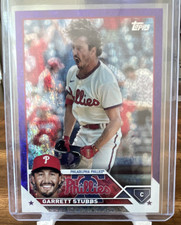 Topps 2023 Update Series Garrett Stubbs Purple Foil #US137 /799 Phillies MLB