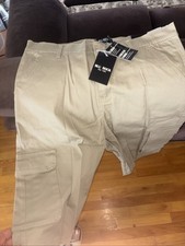 Blue Rock Men's Cargo Shorts color Khaki Size 36 NEW WITH TAGS
