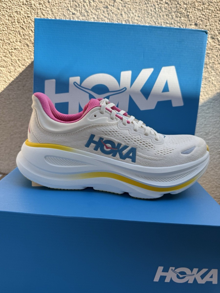 Hoka One One women Bondi 9 Alabaster Birch | eBay