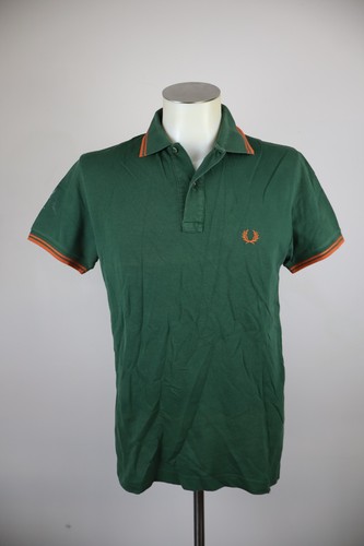 Fred Perry, FRED PERRY POLOSHIRT T-SHIRT HERREN S 46" 114CM MAN CASUAL VINTAGE KURZARM