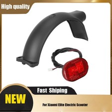 Rear Fender w/Tail light For Xiaomi Elite Electric Scooter Mudguard Repairs AAU