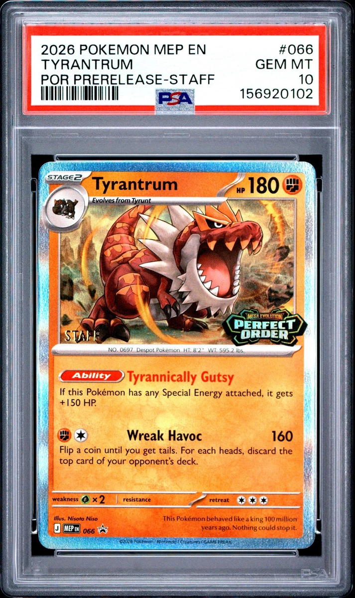 Tyrantrum 066 Me: Mega Evolution Promo for sale