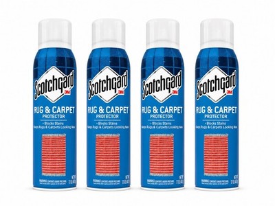 Scotchgard Rug & Carpet Protector 4 Carpet & Rug Protector Blocks Stains 17 Oz 