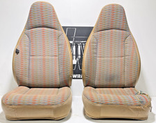 97-02 Jeep Tj Wrangler Aztec Pueblo Saddle Tan Driver Passenger Front Seats 97-02 Jeep Tj Wrangler Aztec Pueblo Saddle Tan Driver Passenger Front Seats