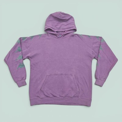 Danilo Paura Clothing X Kappa Hoodie Violett Grün Gr. S Oversize Fit FW 18/19