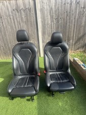 BMW G30 G31 M Sport Front Leather Seats Manual Adjustment Heated OEM 2017-2023