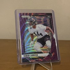 2024 Panini Prizm - Rookies Kamari Lassiter #360 Purple Wave Prizm /99 (RC)