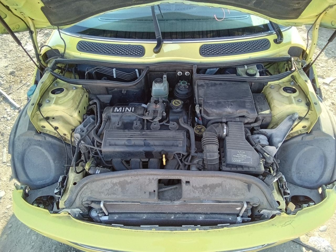 Passenger Right Headlight Convertible Halogen Fits 05-08 MINI COOPER 30941202