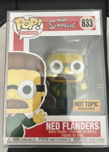 Funko Pop! Vinyl: The Simpsons - Ned Flanders - Hot Topic (Exclusive) #833