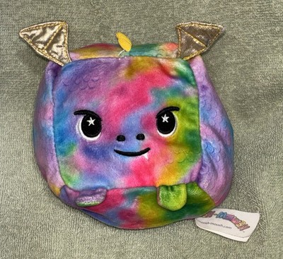Moosh Moosh Plush Squared2 Emery Flip'em Inside Out 4  Dragon Stuffed Animal
