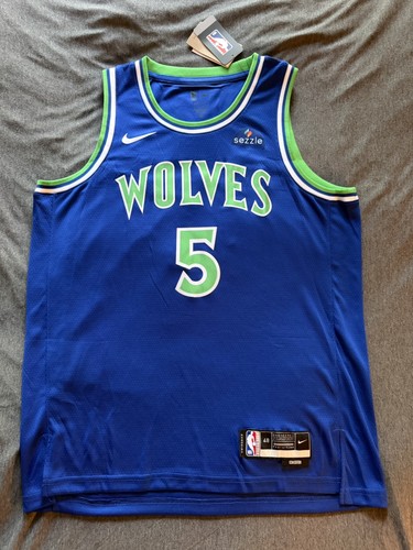 Anthony Edwards Minnesota Timberwolves Jersey 2026 NBA Large Blue New Tags