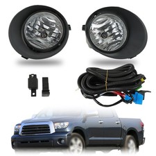 Clear Housing Projector Fog Lights Set For Toyota Tundra 2007-2013 Pair Lhrh Clear Housing Projector Fog Lights Set For Toyota Tundra 2007-2013 Pair Lhrh