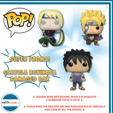 Lote 3 Funko Pop Boruto Y Naruto - Boruto 1035, Inojin 1038, Sasuke 72