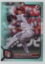 2022 Bowman NPB Nippon Professional Baseball Aqua 31/175 Ryoji Kuribayashi 00cp