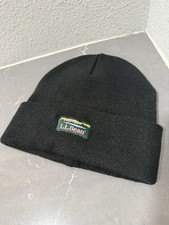 L.L. BEAN Unisex Knit Beanie Thick Wide Cuff Warm Winter Hat OS Preppy Outdoor