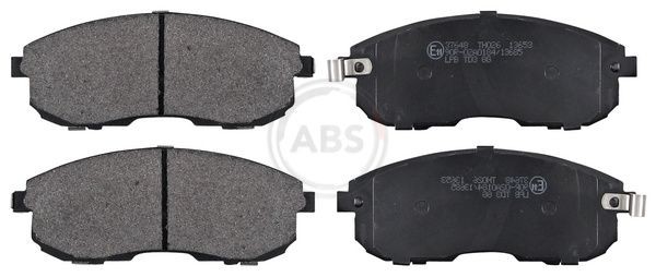 A.B.S. Bremsbelagsatz, Scheibenbremse 37648 FüR Suzuki Nissan Renault-image