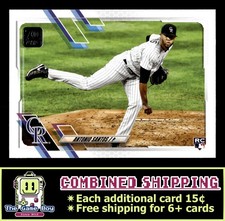 2021 Topps Update #US85 Antonio Santos Colorado Rockies RC