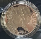 2015 W March Of Dimes Commemorative Proof Silver Dollar In OGP W/COA. A1637 — photo 2