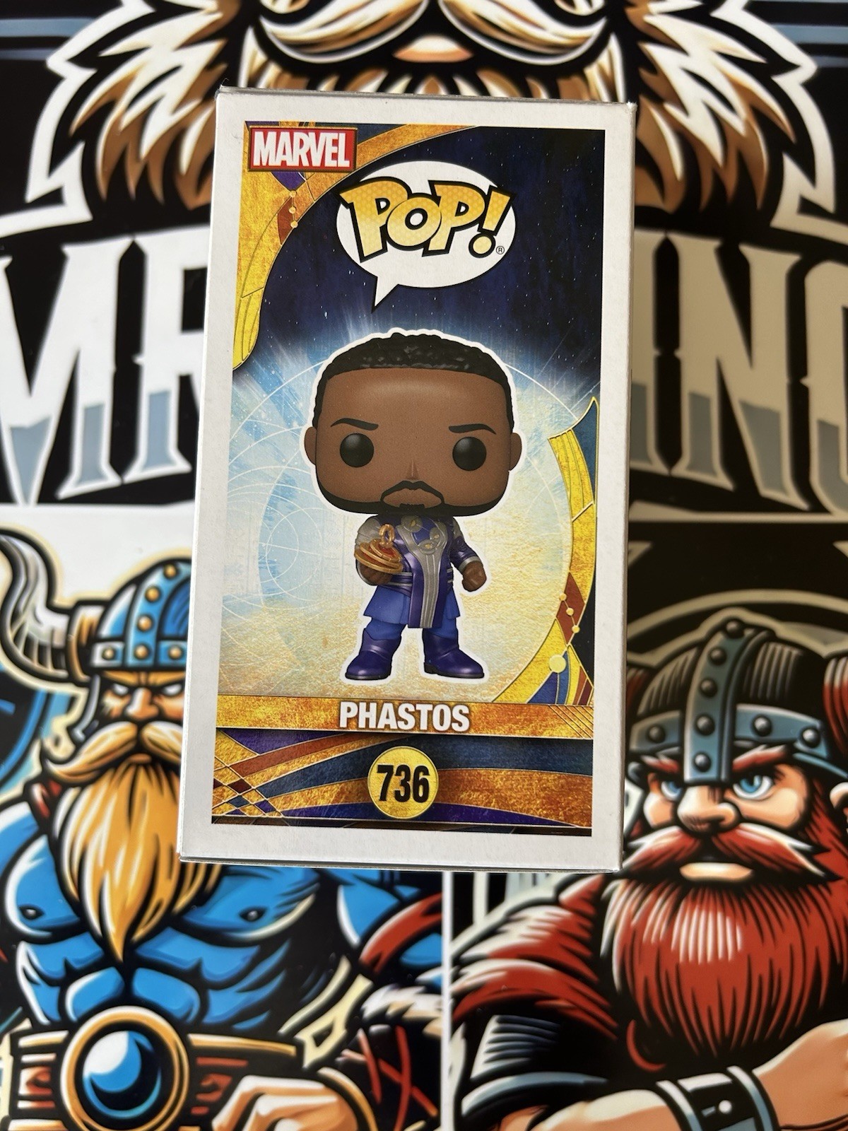 Funko Pop Marvel - Eternals - Phastos  #736 image 4