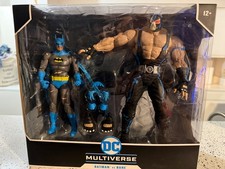DC Multiverse Batman vs Bane Knightfall Action Figure Set McFarlane Toys In Hand