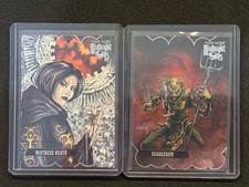 2023 Marvel Fleer Ultra LOT X2 Midnight Sons #82 Scarecrow & #62 Mistress Death