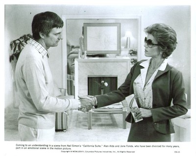Alan Alda Jane Fona California Suite photo 1978