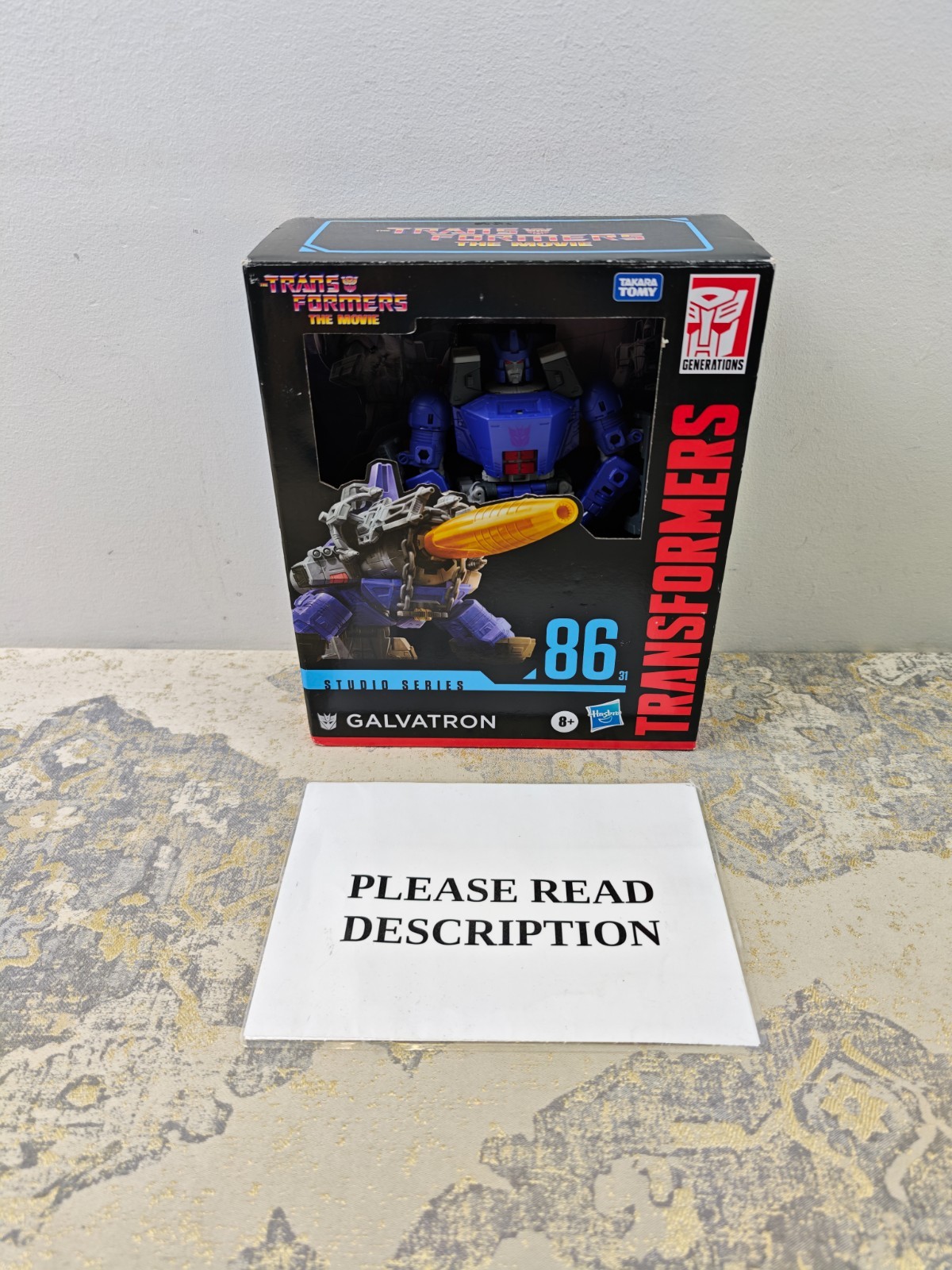 Transformers Studio Series Leader Class The The Movie 86-31 Galvatron Action