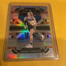 2024 Panini Select WNBA - Concourse Silver Prizm #18 DiJonai Carrington