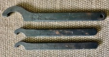 Set Of 3 Heyco Hook Spanner Wrench Metric 12 14 16 20 25 28 - Germany Set Of 3 Heyco Hook Spanner Wrench Metric 12 14 16 20 25 28 - Germany