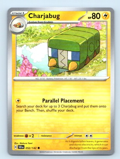 Charjabug 52/142 ~ Common English Near Mint