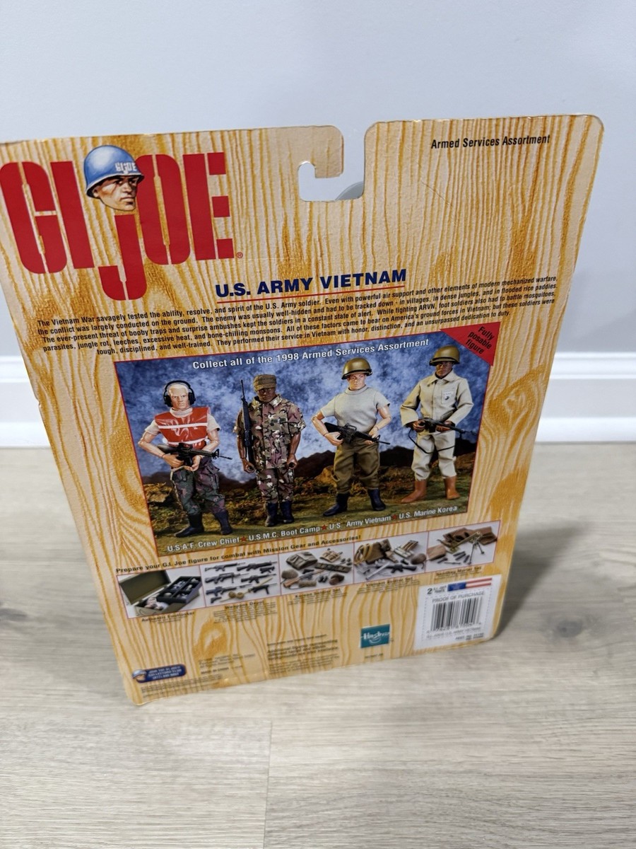 Gi Joe U.s. Army Vietnam 12” Action Figure 1998 Hasbro Toy for