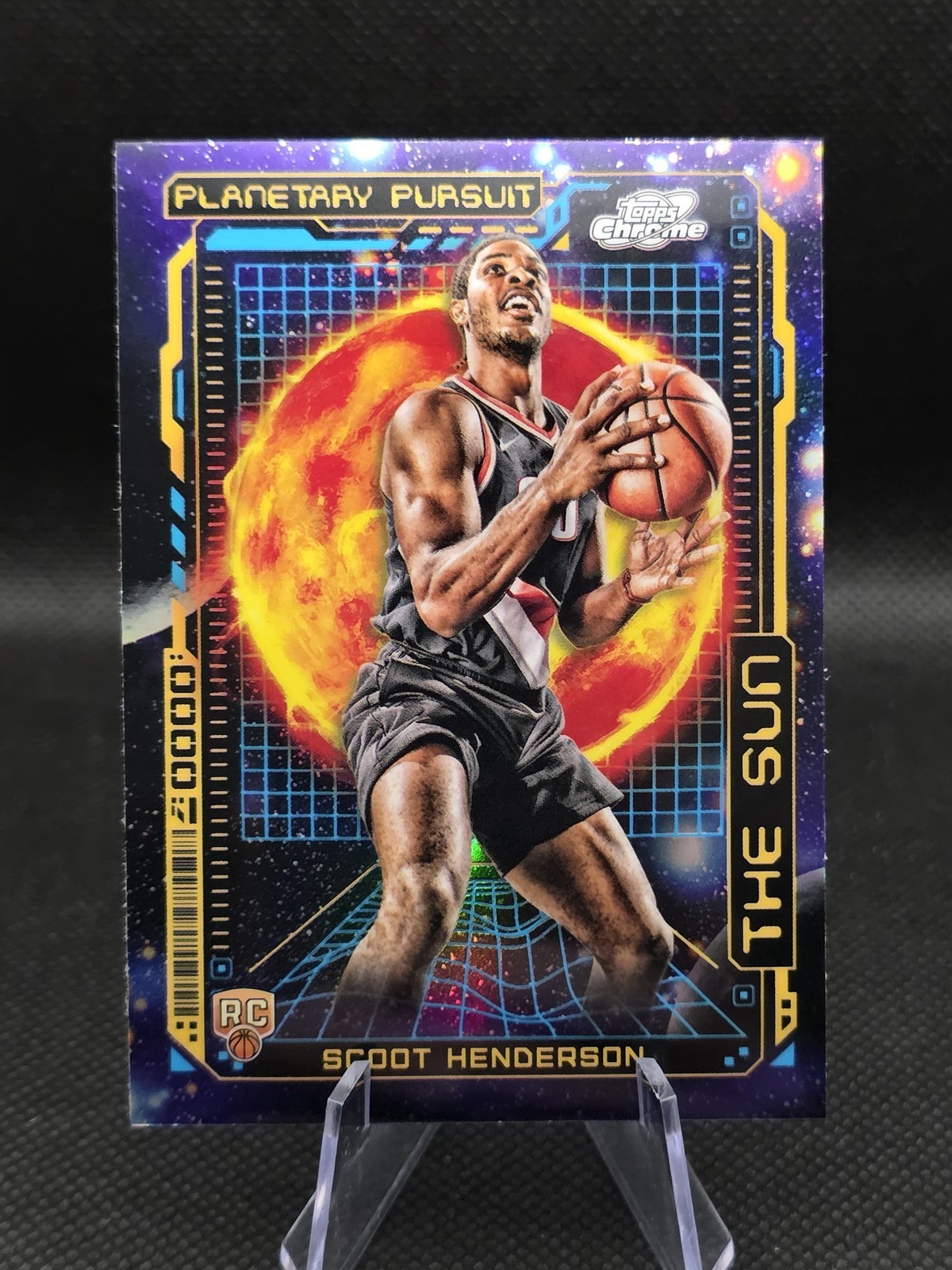 2023-24 Topps Cosmic Chrome - Planetary Pursuit Scoot Henderson #PPS-10 Sun (RC)