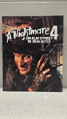 1992 A Nightmare On Elm Street 4 The Dream Master (Hardcover Book)