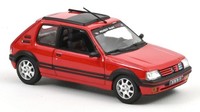 Norev 1/43 Peugeot 205 Gti 1.9 1991 Rot Modellbau Statisches Modell Diecast