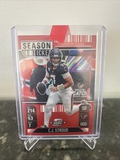 2024 Panini Contenders Optic - Season Ticket C.J. Stroud #21 Red Prizm /199