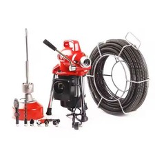 Drain Cleaner Machine Dredge Unclog Pipe Sewer Auger Snake Machine Unblocker