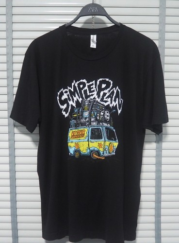 Simple Plan US Tour 2023 Shirt XL Tultex Black Band Concert Graphic Tee