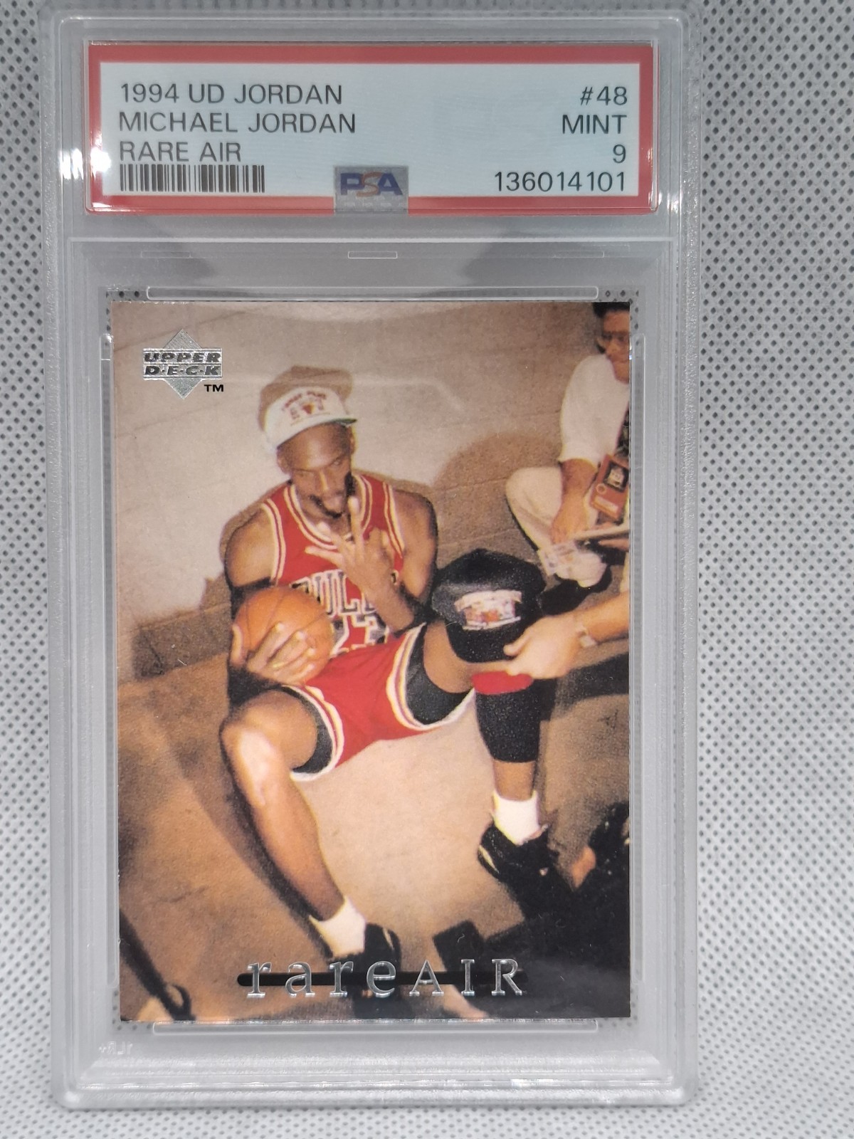1994 Upper Deck Michael Jordan Rare Air Tribute Set - Michael Jordan #48 PSA 9
