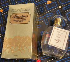 Botella vacía Blanton’s Gold - ¡Edición internacional con botella de 750 ml y caja dorada!
