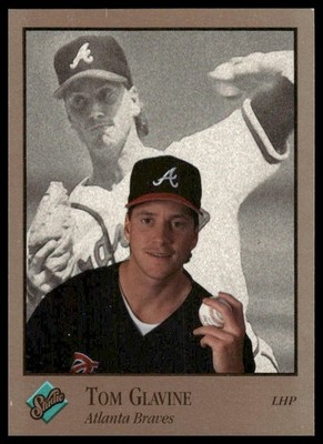 1992 Studio #4 Tom Glavine Atlanta Braves