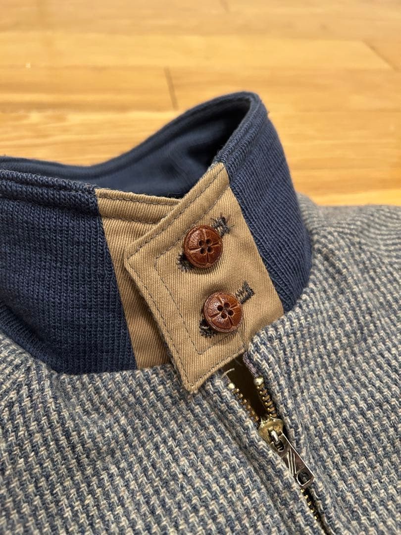 Pendleton Reversible Bomber Jacket Tweed/Twill 70… - image 5