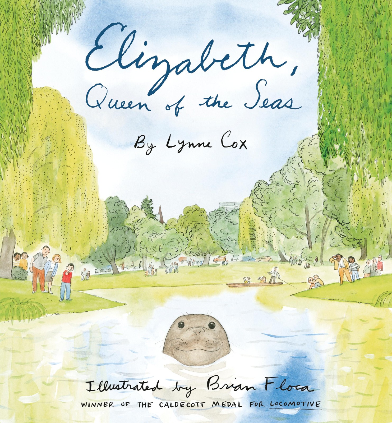 Elizabeth, Queen of the Seas by Lynne Cox, Brian Floca - - Image 5