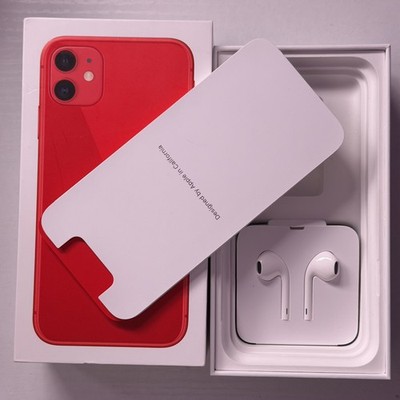 iPhone 11 Red Box Original Apple Retail Box Only Without Accessories No Phone